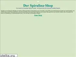 Sites similar to spirulinashop.de
