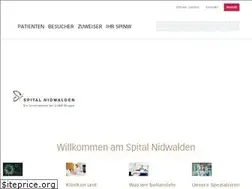 Sites similar to spital-nidwalden.ch