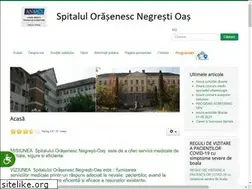 Sites similar to spitalnegrestioas.ro