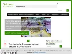 Sites similar to spitzensteuersatz.com