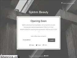 Sites similar to spktrmbeauty.com