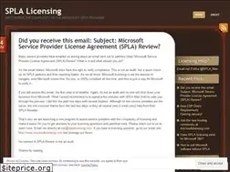 Sites similar to splalicensing.com