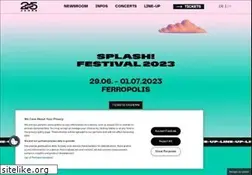 Sites similar to splash-festival.de