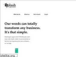 Sites similar to splashcopywriters.com