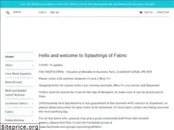 Sites similar to splashingsoffabric.co.uk