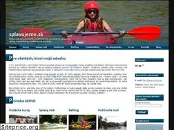 Sites similar to splavujeme.sk