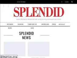Sites similar to splendid-magazine.md