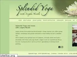 Sites similar to splendidyoga.com