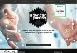 Sites similar to splinterfaction.com