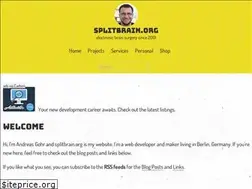 Sites similar to splitbrain.org