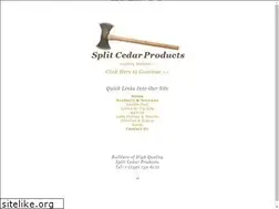 Sites similar to splitcedarproducts.ca