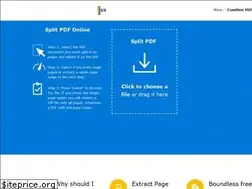Sites similar to splitpdf.online