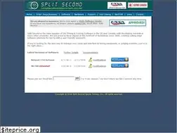 Sites similar to splitsecond.com