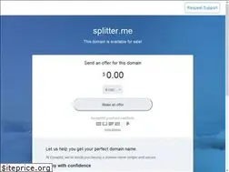 Sites similar to splitter.me