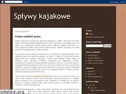 Sites similar to splywy-kajakowe-kajaki.blogspot.com