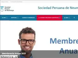 Sites similar to spneumologia.org.pe