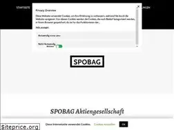 Sites similar to spobag-ag.de