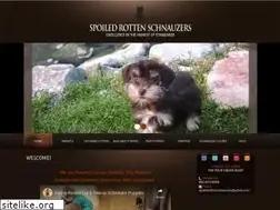Sites similar to spoiledrottenschnauzers.com