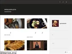 Sites similar to spoiledsloth.wordpress.com