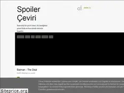 Sites similar to spoilerceviri.blogspot.com