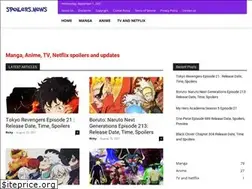 Sites similar to spoilers.news