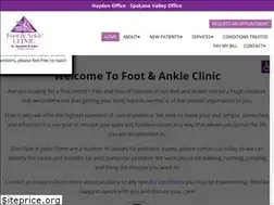 Sites similar to spokanefootandankle.net
