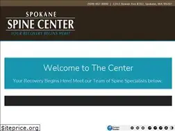 Sites similar to spokanespinecenter.com