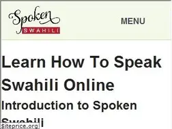 Sites similar to spokenswahili.com