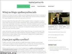 Sites similar to spolkacywilna.info