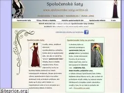 Sites similar to spolocenske-saty-online.sk