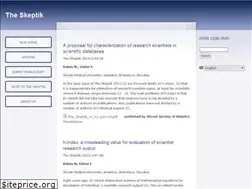Sites similar to spolocnostskeptikov.sk