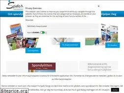 Sites similar to spondylitten.no
