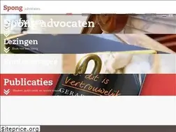 Sites similar to spongadvocaten.nl