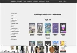 Sites similar to sponsorhunter.com
