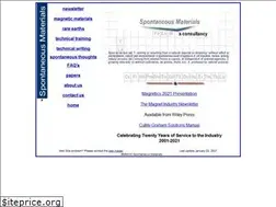 Sites similar to spontaneousmaterials.com