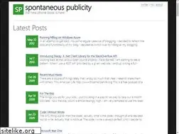 Sites similar to spontaneouspublicity.com