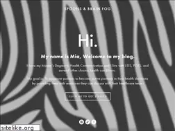 Sites similar to spoonsandbrainfog.com