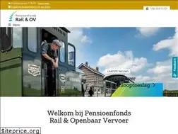 Sites similar to spoorwegpensioenfonds.nl