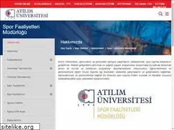 Sites similar to spor.atilim.edu.tr