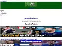 Sites similar to spordefteri.com