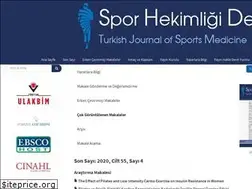 Sites similar to sporhekimligidergisi.org