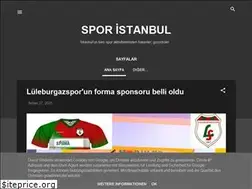 Sites similar to sporistanbul.blogspot.com