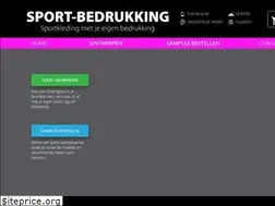 Sites similar to sport-bedrukking.nl