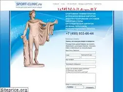 Sites similar to sport-clinic.ru