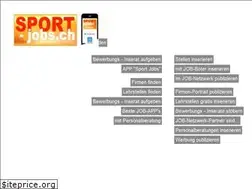 Sites similar to sport-jobs.ch
