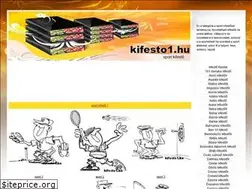Sites similar to sport-kifesto.kifesto1.hu