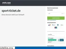 Sites similar to sport-ticket.de