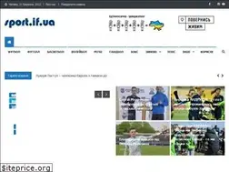 Sites similar to sport.if.ua