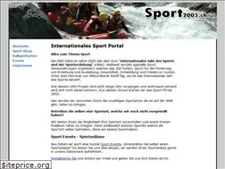 Sites similar to sport2005.ch