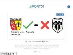 Sites similar to sport31.fr